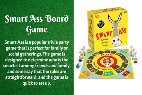 smart ass card games|smart ass board game instructions.